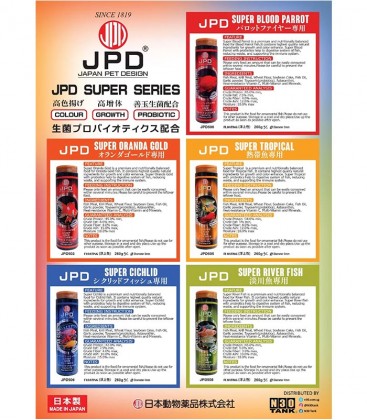 JPD Super Series Fish Food (Nutrition for Ornamental Fish)