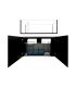 N30 TC Infinity 120 Flat Top Gold Fish Tank 120x45x45cm with Cabinet