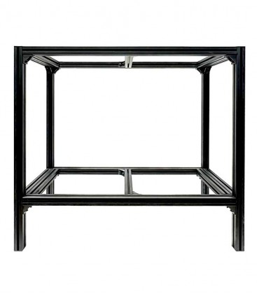 N30 Heavy Duty Aluminium Stand 2 Tiers (Black) for Aquarium Fish Tank