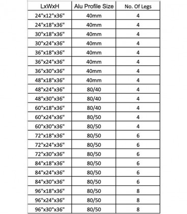 N30 Heavy Duty Aluminium Stand 2 Tiers (Black) for Aquarium Fish Tank