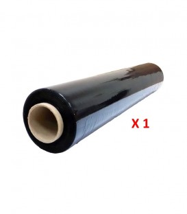 Black Stretch Film Baby Roll 20 micron x 500mm x 245m