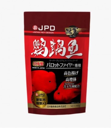 JPD KANGUN SERIES RED PARROT FISH FOOD 500G (JPD40337)