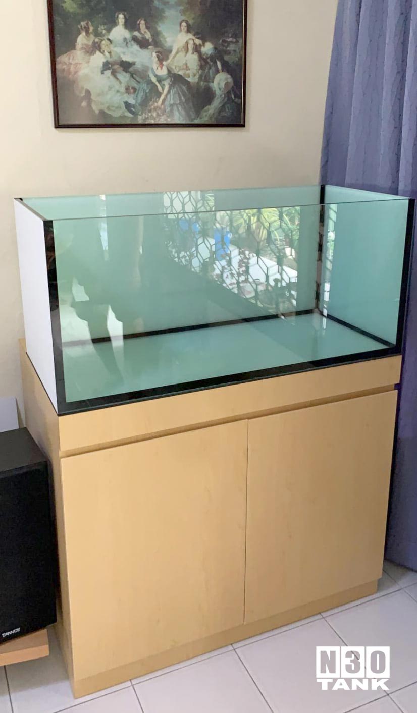 Braceless Fish Tanks, Rimless Aquarium Cabinet and Stands - N30 Tank