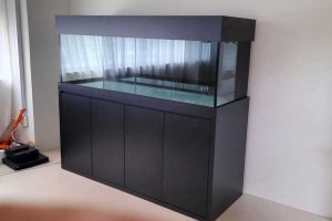 RMT-028: TC AQUARIO 600 - Ready made aquarium tank with cabinet and sump.